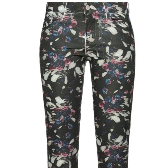 GUESS Annette Midrise Stretch Jeans in Floral Print Twill Size 26 Brand New - Picture 5 of 11